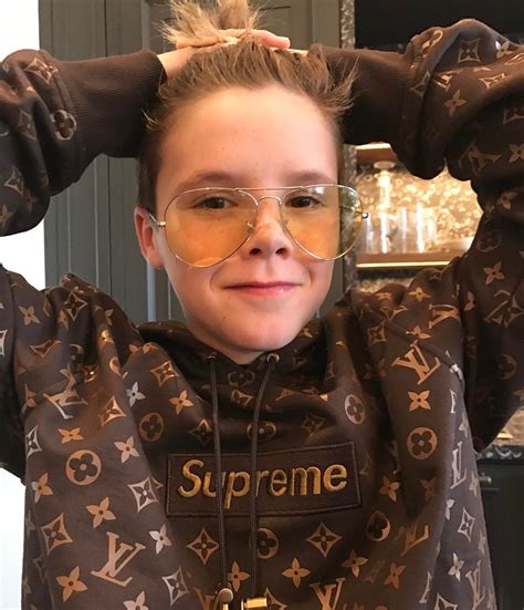 cruz beckham lv supreme|Cruz Beckham Is Already Wearing Supreme X Louis Vuitton.